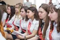 Александр Балберов поздравил выпускников тульской школы, Фото: 24