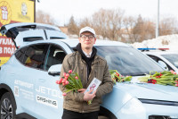 «Цветочный патруль»: Jetour поздравил тулячек в 8 марта, Фото: 14