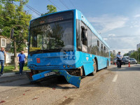 В Туле на ул. Октябрьской водитель автобуса устроил массовое ДТП, Фото: 12