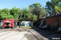 Пожар в Черниковском переулке, Фото: 2