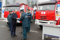Спасатели АО «КБП» получили новые современные пожарные автомобили, Фото: 5