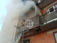 Пожар в общежитии на ул. Фучика, Фото: 19