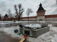 Скульптуру «Исторический центр Тулы» перенесли в Кремлевский сквер, Фото: 1