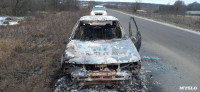 Под Алексином сгорел автомобиль, Фото: 6