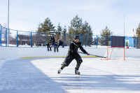 В Чернском районе школьникам подарили хоккейную экипировку, Фото: 29