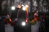Третий этап эстафеты олимпийского огня: проспект Ленина, Фото: 58