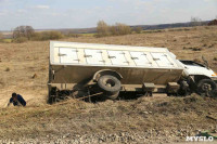 Под Александровкой грузовик перевернулся в кювет, Фото: 9