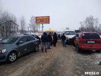 В Донском в ДТП столкнулись две пассажирские «Газели» и три легковушки, Фото: 4