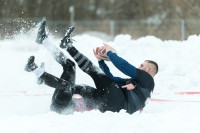 В Туле впервые состоялся Фестиваль по регби на снегу, Фото: 102