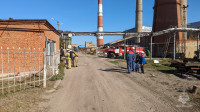 Спасатели провели учения на Щекинской ГРЭС, Фото: 2