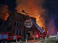 Крупный ночной пожар в Туле, Фото: 17