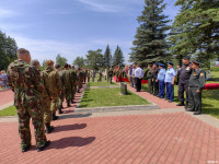 Перезахоронение останков бойцов на Кургане Бессмертия в Белеве 2023, Фото: 63