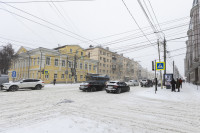 Снежный апокалипсис в Туле: фоторепортаж с улиц города, Фото: 7