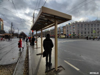На проспекте Ленина перенесли остановки, Фото: 2