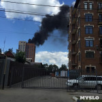 Пожар на на пересечении улиц Гоголевской и Свободы , Фото: 2