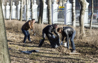 Субботник в Комсомольском парке с Владимиром Груздевым, 11.04.2014, Фото: 45