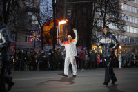 Третий этап эстафеты олимпийского огня: проспект Ленина, Фото: 64