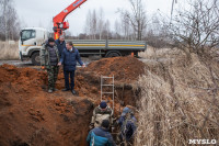 В Щекинском районе завершается строительство водовода в поселке Социалистический, Фото: 42