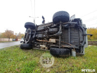 В Туле Niva подрезала микроавтобус и тот влетел в пожарных, Фото: 8