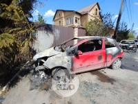 В селе Маслово сгорела машина депутата, Фото: 10