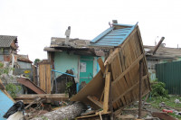 Последствия урагана в Ефремове., Фото: 13