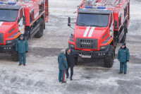 Алексей Дюмин передал сотрудникам МЧС восемь новых автомобилей, Фото: 8