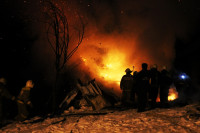 В Туле пожарные потушили сарай рядом с жилым домом, Фото: 5