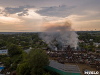 В Туле сгорел заброшенный склад, Фото: 19