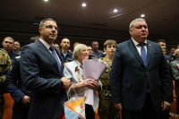 Алексей Эрк и Илья Беспалов поздравили туляков с 84-й годовщиной обороны Тулы, Фото: 13