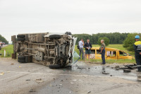 Авария на трассе Тула-Калуга. 04.07.2014, Фото: 18