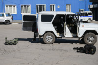 В Туле штурмовая группа ОМОН задержала условных вооруженных преступников, Фото: 23