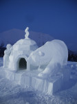 Снежные скульптуры. Фестиваль «Снеголед», Фото: 5