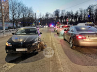 В Туле при столкновении Nissan и BMW пострадала женщина, Фото: 3