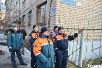 У дома, поврежденного взрывом в Ясногорске, демонтировали опасный угол стены, Фото: 55