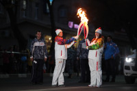 Третий этап эстафеты олимпийского огня: проспект Ленина, Фото: 63