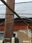 Деревня замерзает: в Щекинском районе третий день не восстановлены оборванные ветром провода, Фото: 5