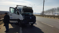 Авария с автобусом на М2 в Тульской области, Фото: 2
