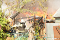 На улице Патронной загорелся частный дом, Фото: 5