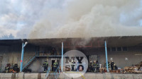 Крупный пожар в Туле: горит строительный склад-магазин, Фото: 8