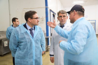 Дмитрий Миляев посетил предприятие по производству замороженной рыбы и полуфабрикатов, Фото: 10