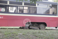 Авария с трамваем на ул. Металлургов, Фото: 10