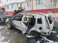 В Туле на улице Ф. Энгельса сгорел припаркованный Ford, Фото: 11