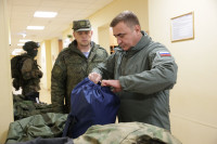 Алексей Дюмин проверил экипировку и подготовку мобилизованных туляков , Фото: 26