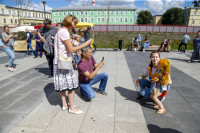 В Туле прошел фестиваль красок на Казанской набережной, Фото: 59