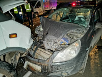 Авария с участием пяти машин в районе д. Прудное, Фото: 13