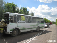 ДТП с пассажирским автобусом в Узловском районе, Фото: 5