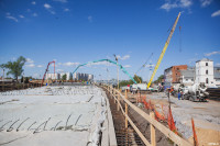 Монолитный мост через Упу в Туле: строители рассказали об особой технологии заливки бетона, Фото: 3