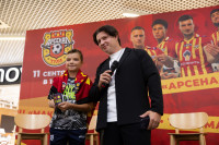 Встреча футболистов "Арсенала" c болнльщиками, Фото: 13
