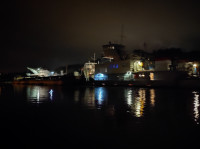 Столкновения баржи и лодки на Оке в Алексине: фото и видео с места событий, Фото: 2