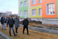 Глава администрации Тулы Дмитрий Миляев проконтролировал строительство детских садов, Фото: 9